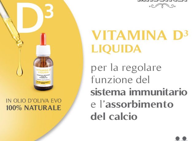 Vitamina D3 liquida